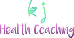 KJ Health Coaching logo concept